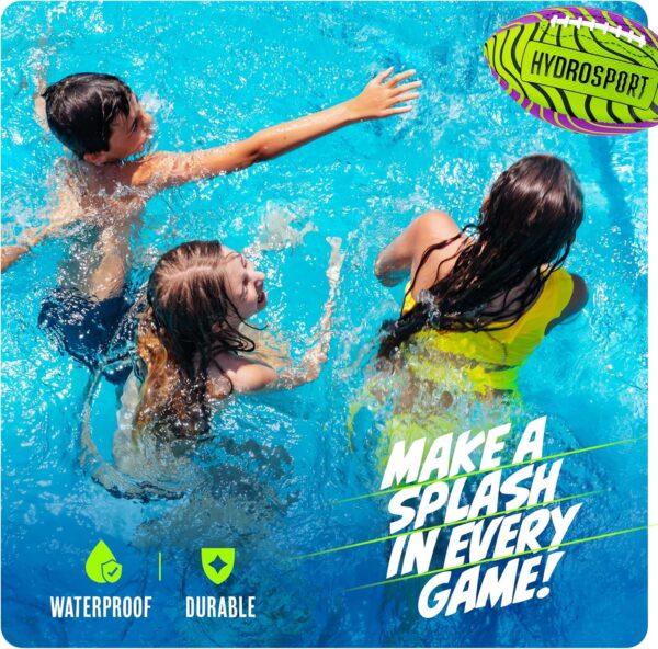 Water Football for Pool, Beach, Lake - Waterproof Pool Toys for Kids Ages 8-12 - Swimming Balls Sports - Family Games - Toy Teens Boys & Adults Fun - Outdoor Accessories Stuff - Birthday Gifts - Image 4