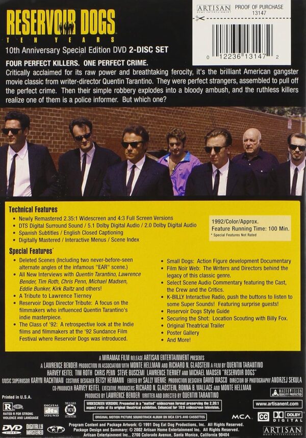 Reservoir Dogs (Two-Disc Special Edition) - Image 2