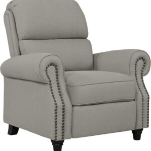 Domesis Cortez - Cloth Push Back Recliner Chair, Paisley