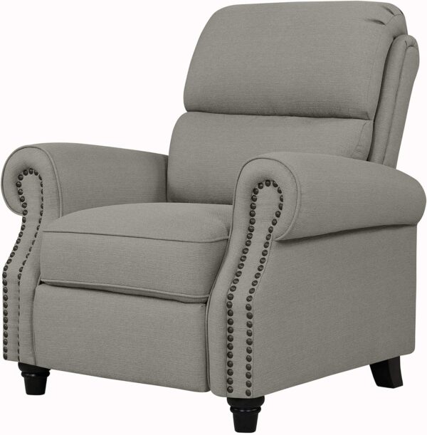Domesis Cortez - Cloth Push Back Recliner Chair, Paisley - Image 5