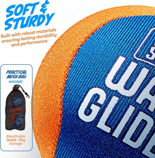 Skipping Water Balls - Pool Ball - Beach Toys for Kids Ages 8-12 - Beach Games - Lake Skip, Skee, Fly Swimming Game Adults, Boys, Teens, & Family - Pool Toys for Kids - Cool Fun Summer Water Toys - Image 5