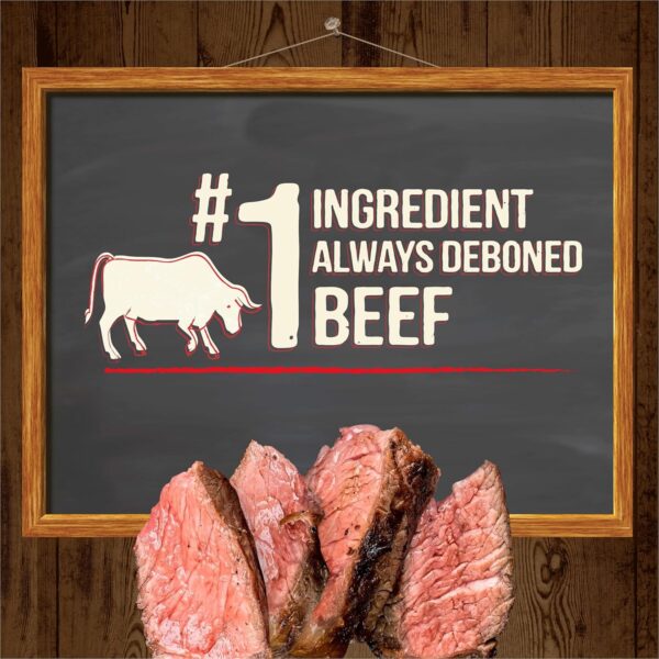 Merrick Power Bites Natural Soft And Chewy Real Meat Dog Treats, Grain Free Snack With Real Beef Recipe - 6 oz. Bag - Image 3
