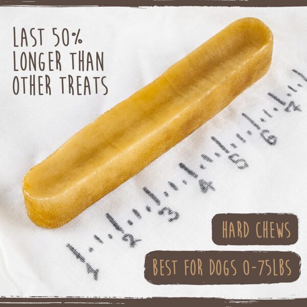 Mighty Paw Yak Cheese Chews for Dogs | All-Natural Long Lasting Pet Treats. Odorless and Great for Oral Health. Limited-Ingredient Chews for Puppies & Power-Chewers (Monster, 1 Pack) - Image 5