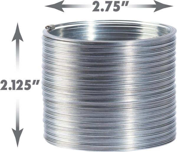 The Original Slinky Walking Spring Toy, 2.75-inch Diameter Metal Slinky, Fidget Toys, Kids Toys for Ages 5 Up by Just Play - Image 5