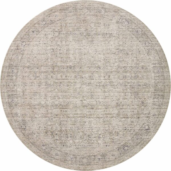 Loloi Amber Lewis x Alie Collection, Taupe & Dove 11'-6" x 15'-7" Area Rug – Antique & Modern Accent Rugs for Living Room, Bedroom, Entryway & Hallway, No Shed High Traffic Area Home Decor Rug - Image 7