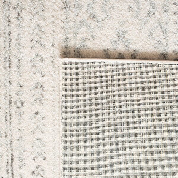 SAFAVIEH Tulum Collection Area Rug - 6' x 9', Ivory & Grey, Moroccan Boho Tribal Design, Non-Shedding & Easy Care, Ideal for High Traffic Areas in Living Room, Bedroom (TUL272A) - Image 7