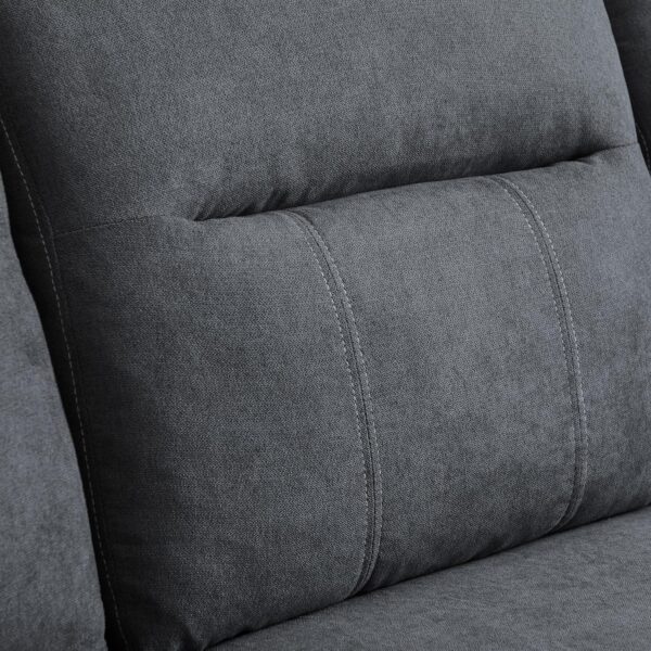107" Convertible Sectional Sofa with Storage Ottoman, 4 Seat L Shaped Sofa Couch for Living Room - Image 6